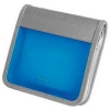 Портмоне Hama H-51300 Wallet для 28CD полипропелен/текстиль синий/серый (00051300)