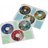Файлы Hama для 6CD transparent/white (10шт) (H-49835)
