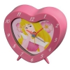 Будильник Hama H-106924 детский Princess Disney аналоговый циферблат пластик розовый  (00106924)