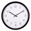 Часы настенные аналоговые Hama PG-350 H-113976 черный/белый (00113976)