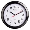Часы настенные аналоговые Hama PP-250 H-113920 черный (00113920)