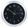 Часы настенные аналоговые Бюрократ WallC-R02P серебристый (WALLC-R02P/SILVER)