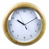 Часы настенные Бюрократ WallC-R21W/beech аналоговые