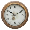 Часы настенные Бюрократ WallC-R54P/beige аналоговые