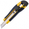 Нож канцелярский Alco 117 шир.лез.18мм усиленный желтый блистер (мин.кол.10)