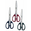 Ножницы Kw-Trio JD01-19.8 198мм ручки пластиковые сталь ассорти блистер (мин.кол.12)