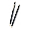 Ручка шариковая Cross Classic Century (CR_2502) черный 0.7мм (M) чернила: черный латунь позолота 23К