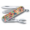 Нож перочинный Victorinox Classic "Button Skirmish" 0.6223.L1104 58мм 7 фнк "Разноцветные кнопки"