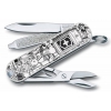 Нож перочинный Victorinox Classic "Technology Trash" 0.6223.L1109 58мм 7фнк "Технологическая свалка"