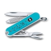 Нож перочинный Victorinox Classic "Blob" 0.6223.L1309 58мм 7 функций дизайн рукояти "Капля"