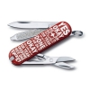 Нож перочинный Victorinox Classic "Flip To Decide" 0.6223.L1305 58мм 7 фнк дизайн "Орел или решка"