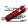 Нож перочинный Victorinox SwissLite Ruby 0.6228.T 58мм 7 функций полупрозрачный красный