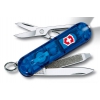 Нож перочинный Victorinox SwissLite Sapphire 0.6228.T2 58мм 7 функций полупрозрачный синий
