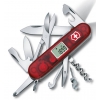 Нож перочинный Victorinox Traveller Lite 1.7905.AVT 91мм 27 функций полупрозрачный красный