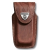 Чехол Victorinox 4.0535.B кожаный для ножей  91мм толщиной 5-8 уровней в пакете коричневый
