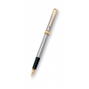 Ручка перьевая. Magellano. Корпус хромирован,отделка позолота,перо-позолота. (A10)