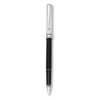 Ручка перьевая Aurora Magellano корпус черный мат колп серебро 925пр прод гильоше (AU-A22F) (A22/F)
