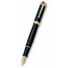 Ручка перьевая Aurora Talentum корпус черный отделка позолота перо золото 14кт (AU-D12/N)