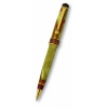 Ручка шариковая Aurora Asia корпус желто-зеленый отделка позолота на торце нефрит (AU-534)