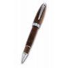Ручка шариковая Aurora Nettuno корпус коричневый отделка хром (NE--31/M)