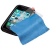 Комплект Hama Gel Skin для iPhone 4 футляр/защитная пленка/салфетка силикон серый (H-107154) (00107154)
