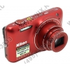 Nikon CoolPix S6600 <Red> (16Mpx, 25-300mm, 12x, F3.3-6.3, JPG,SDXC, 3.0",USB2.0,WiFi, AV,  HDMI, Li-Ion)