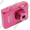 Nikon CoolPix S02 <Pink> (13.2Mpx, 30-90mm, 3x, F3.3-5.9, JPG, 7.3Gb, 2.6",USB2.0, AV,  HDMI, Li-Ion)