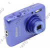 Nikon CoolPix S02 <Blue> (13.2Mpx, 30-90mm, 3x, F3.3-5.9, JPG, 7.3Gb, 2.6",USB2.0,  AV, HDMI, Li-Ion)