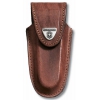 Чехол из нат.кожи Victorinox Leather Belt Pouch (4.0538) коричневый с застежкой на липучке без упаковки