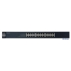 Коммутатор ZyXEL ES1100-24G 24-портовый коммутатор Fast Ethernet с 2 портами Gigabit Ethernet совмещенными с SFP-слотами