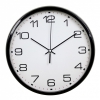 Часы настенные аналоговые Бюрократ WallC-R07P черный (WALLC-R07P/BLACK)