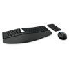 Клавиатура + мышь Microsoft Sculpt Ergonomic клав:черный мышь:черный USB беспроводная slim Multimedia (L5V-00017)