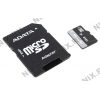 ADATA Premier <AUSDH32GUICL10-RA(1)> microSDHC Memory Card 32Gb UHS-I U1  + microSD-->SD Adapter