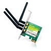 Wi-Fi адаптер 450MBPS PCIE TL-WDN4800 TP-Link N900 Беспроводной двухдиапазонный PCI Express-адаптер, чипсет QCA (Atheros), 3T3R, 450 Мбит/с на 5 ГГц + 450 Мбит/с на 2,4 ГГц, 802.11a/b/g/n, интерфейс PCI Express, 3 съёмные антенны
