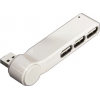 Разветвитель USB 2.0 Hama H-53213 white 3port (00053213)