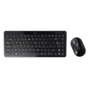 Клавиатура + мышь Asus EEE клав:черный мышь:черный USB беспроводная slim (90-XB0E00KM00060)