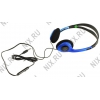 Наушники с микрофоном Defender Aura HN-001 Blue  (шнур  1.2м)  <63010>