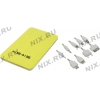Внешний аккумулятор KS-is Power Bank KS-215 Yellow (2xUSB 2.1A, 10000mAh, 9  адаптеров, Li-lon)