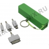 Внешний аккумулятор KS-is Power Bank KS-200 Green (USB  0.8A, 2200mAh, Li-lon)