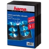 Коробка Hama H-51186 для 4 DVD Jewel 5 шт. черный (00051186)