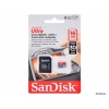 Карта памяти MicroSDHC 16Gb SanDisk Class10 Ultra + SD Adapter (SDSDQUI-016G-U46)