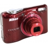 Nikon CoolPix L30 <Red> (20.1Mpx, 26-130mm, 5x, F3.2-6.5, JPG, SDXC, 3.0", USB2.0,  AV, AAx2)