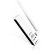 Wi-Fi адаптер 150MBPS USB HIGH GAIN TL-WN722N TP-Link 150 Мбит/с Беспроводной USB-адаптер серии N высокого усиления с подставкой, чипсет QCA (Atheros), 1T1R, 2,4 ГГц, 802.11b/g/n, кнопка WPS, интерфейс USB 2.0, 1 съёмная антенна, 1 удлинительный кабель USB, русская локализация: утилита настройки, ру