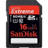Карта памяти SDHC 16Gb SanDisk Extreme UHS-I Class10 (SDSDXS-016G-X46)