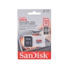Карта памяти MicroSDHC 32Gb SanDisk UHS-I Ultra Class10 + SD Adapter (SDSDQUI-032G-U46)
