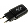 Jet.A <UC-S4> Зарядное устройство USB (Вх. AC220-240V, Вых. DC5V, USB  2.1A,  кабель  microUSB)