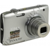 Nikon CoolPix S2800 <Silver> (20.1Mpx, 26-130mm, 5x, F3.2-6.5, JPG,SDXC,2.7",  USB2.0,  AV,  Li-Ion)