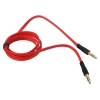 Аудио-кабель Belsis Jack - Jack, 3,5мм, плоский, красный, 1м (BS1054)