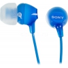 Гарнитура вкладыши Sony MDR-EX15LP 1.2м голубой проводные (в ушной раковине) (MDREX15LPLI.AE)