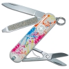 Нож перочинный Victorinox Classic "Splatter" 0.6223.L1004 58мм 7 функций дизайн рукояти "Брызги"
